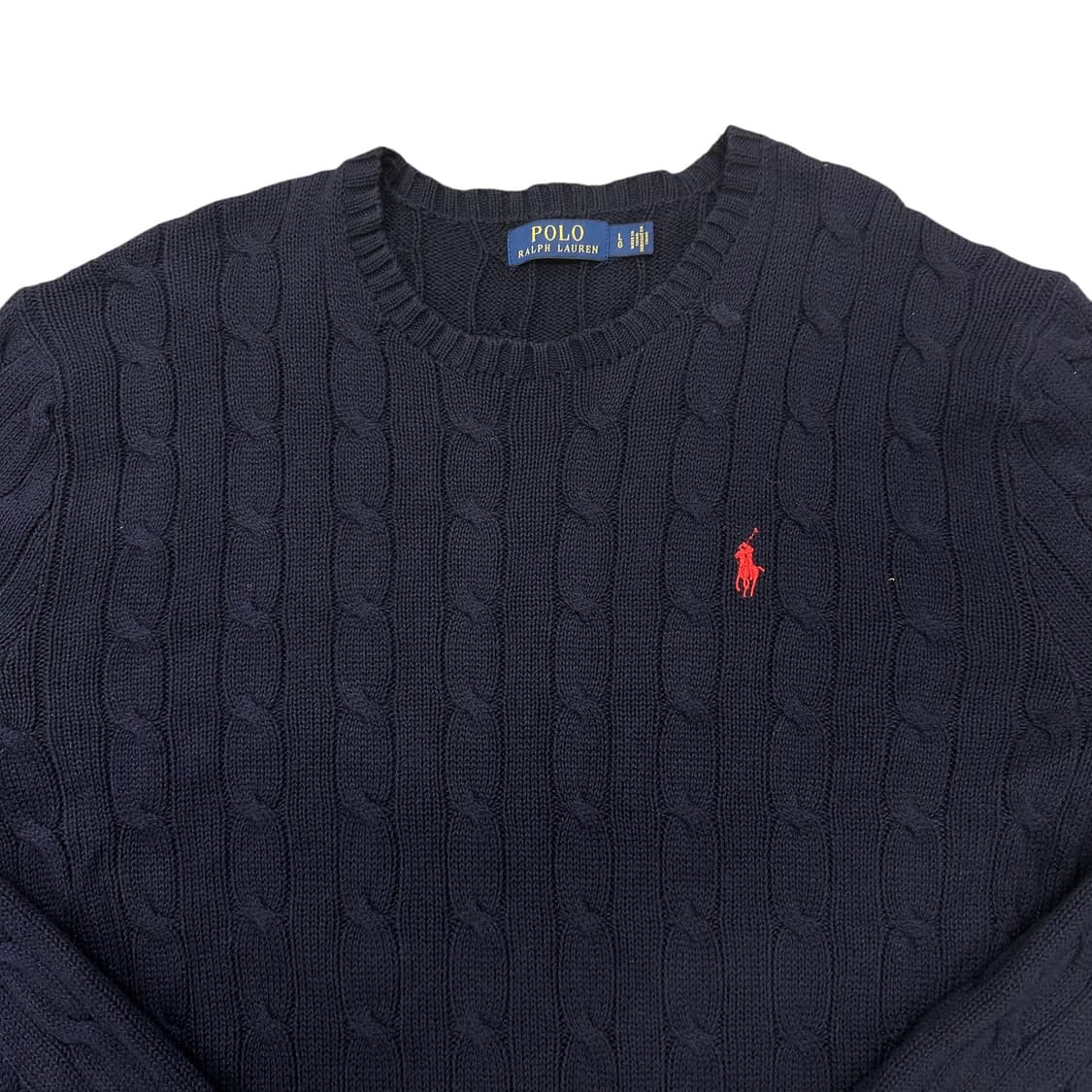 폴로랄프로렌 꽈배기 니트 상품이미지2