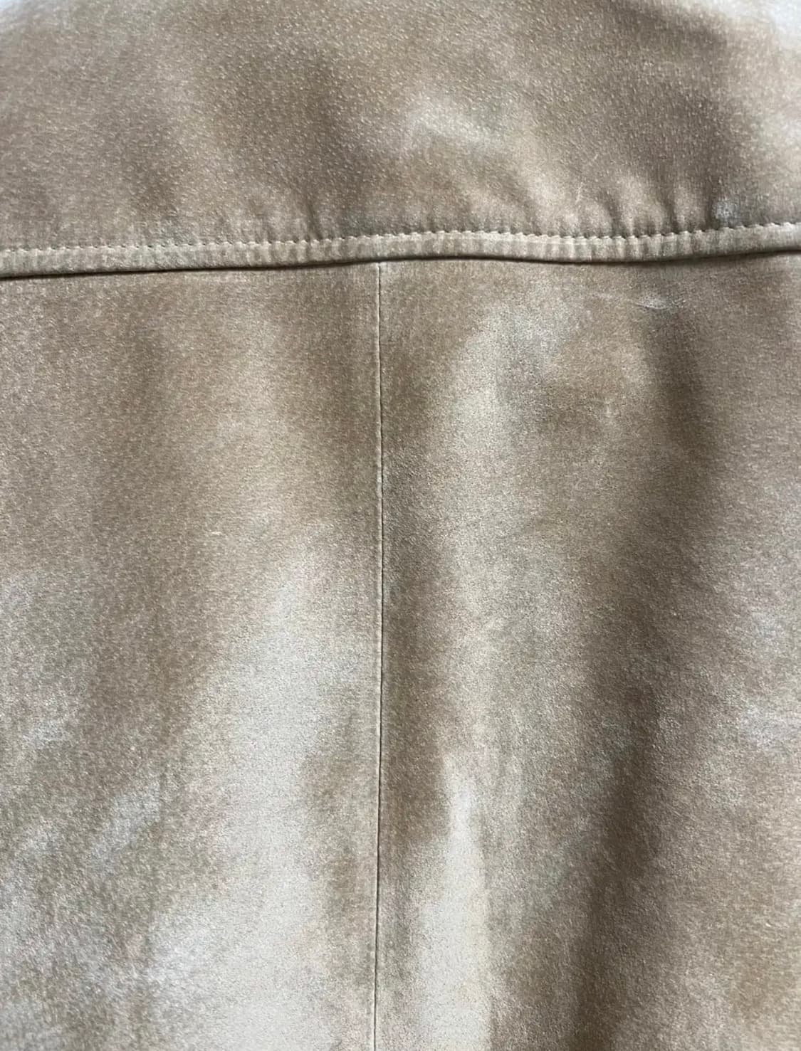 L) stu 레더 셔츠 카멜 상품이미지5