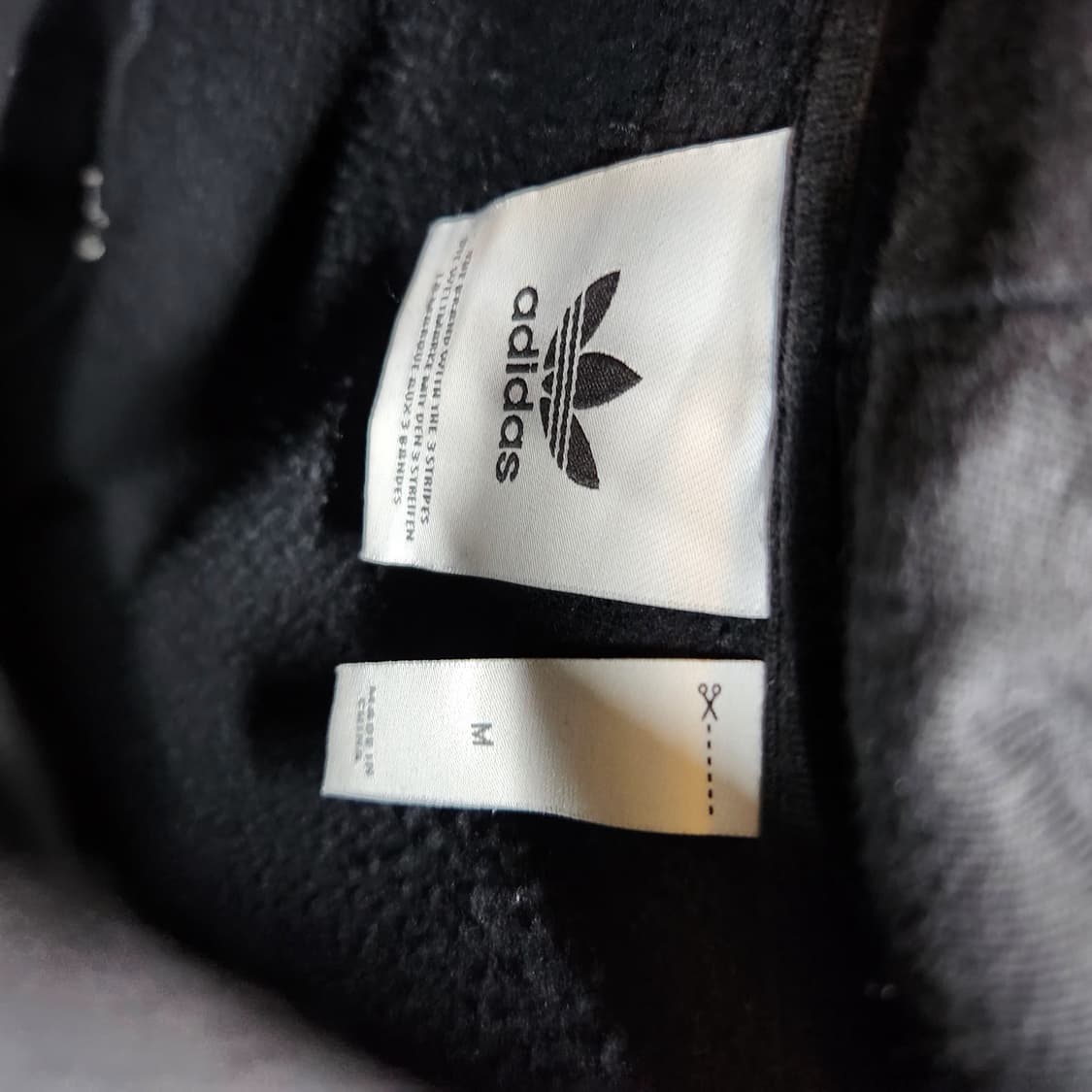 아디다스 파이핑 배색 후드티 M(L~XL) 상품이미지5