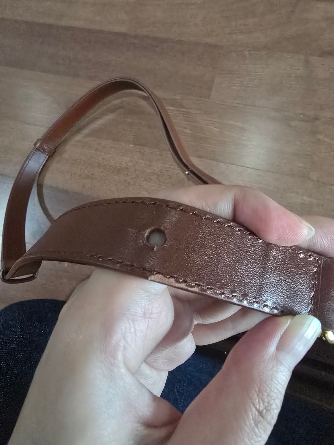 A.P.C. 그레이스 스몰백 브라운 상품이미지5