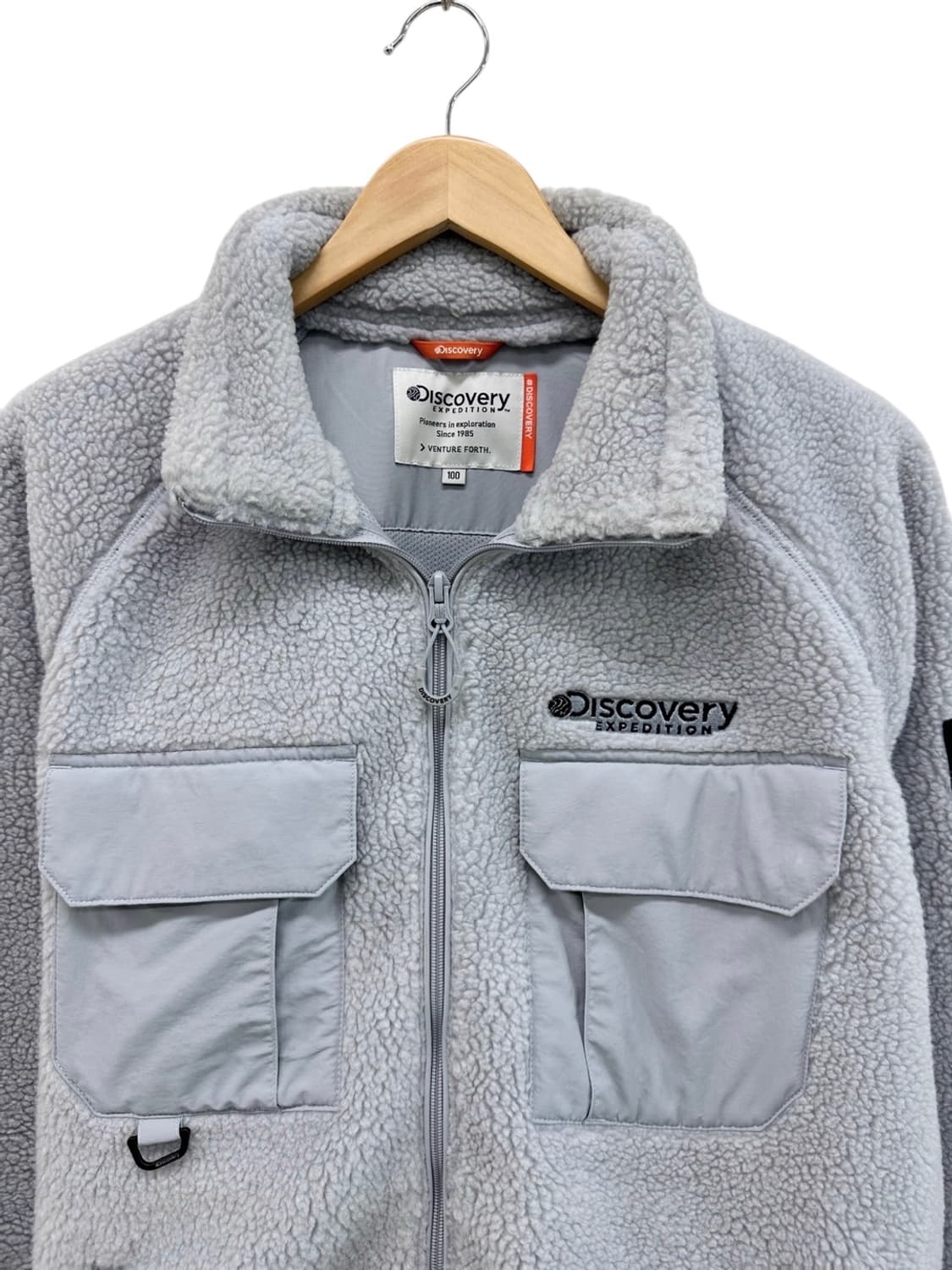 디스커버리 플리스 후리스 라이트그레이 (L) 상품이미지2