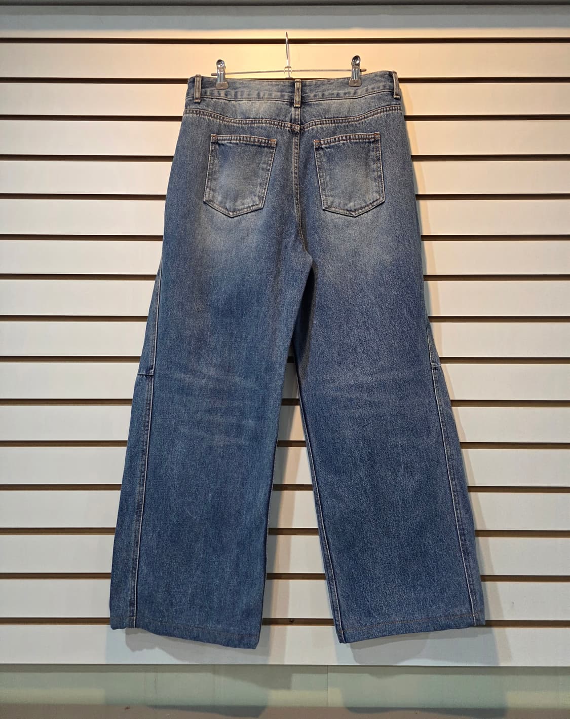 MARCHEN 절개 와이드 데님 팬츠 상품이미지2