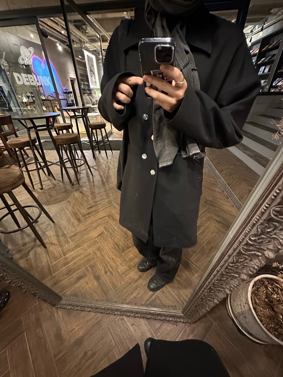 [L] 나마체코 22AW 알로스 코트 상품이미지2