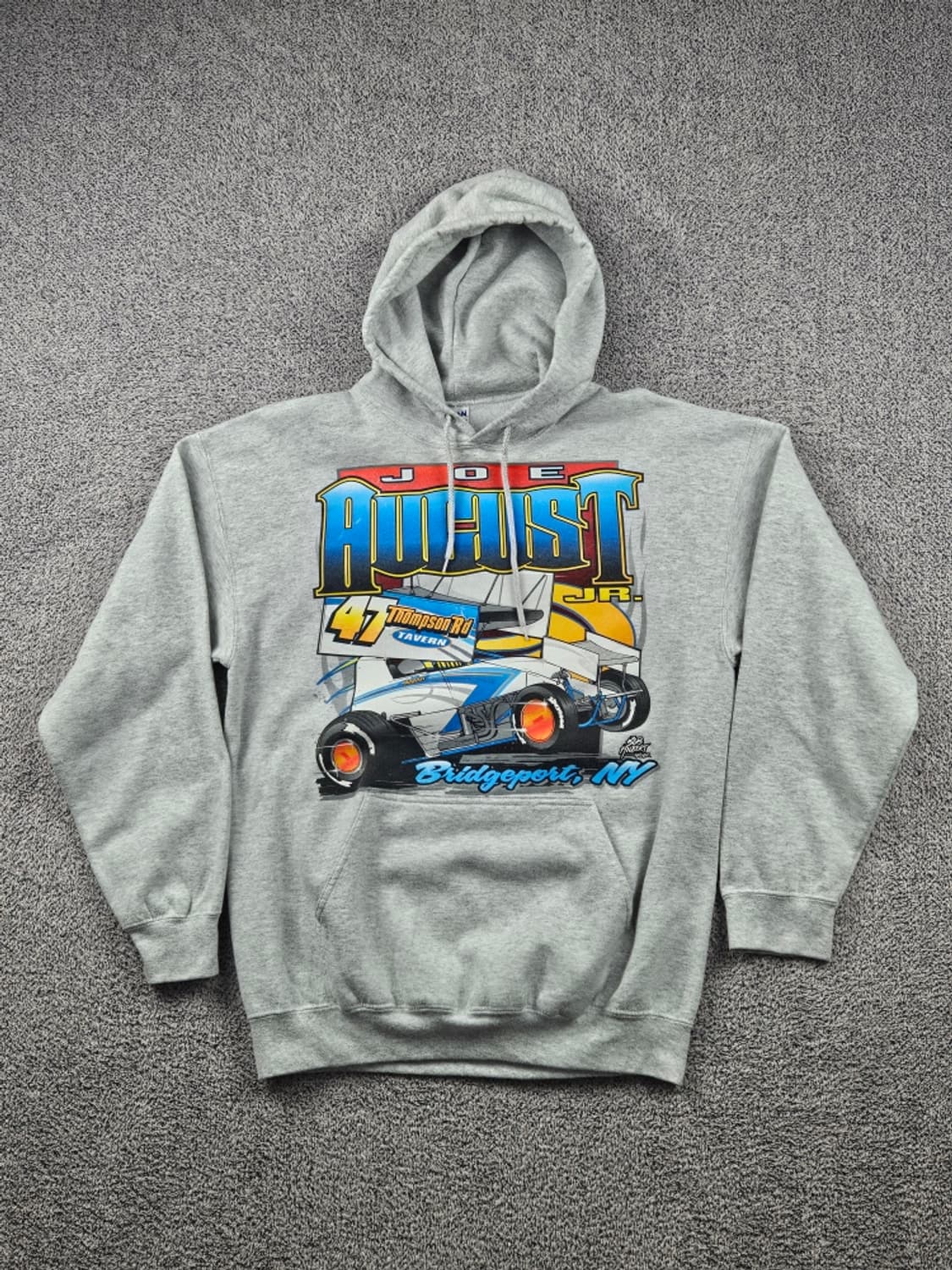 GILDAN 레이싱 프린팅 스웻 후드 티셔츠 ( L ) / 10683 상품이미지2