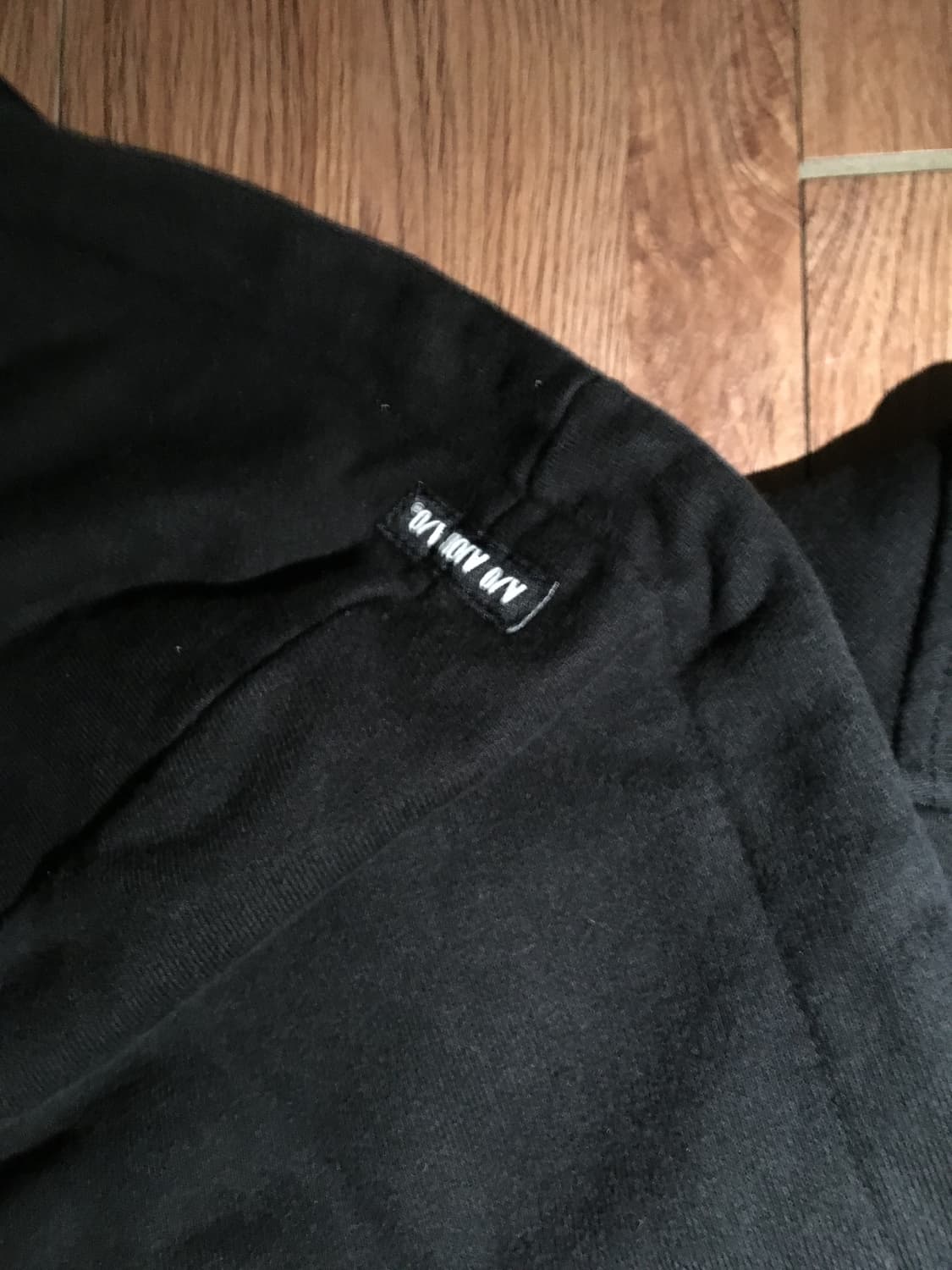 아조바이아조 후드티 블랙 XL 상품이미지4