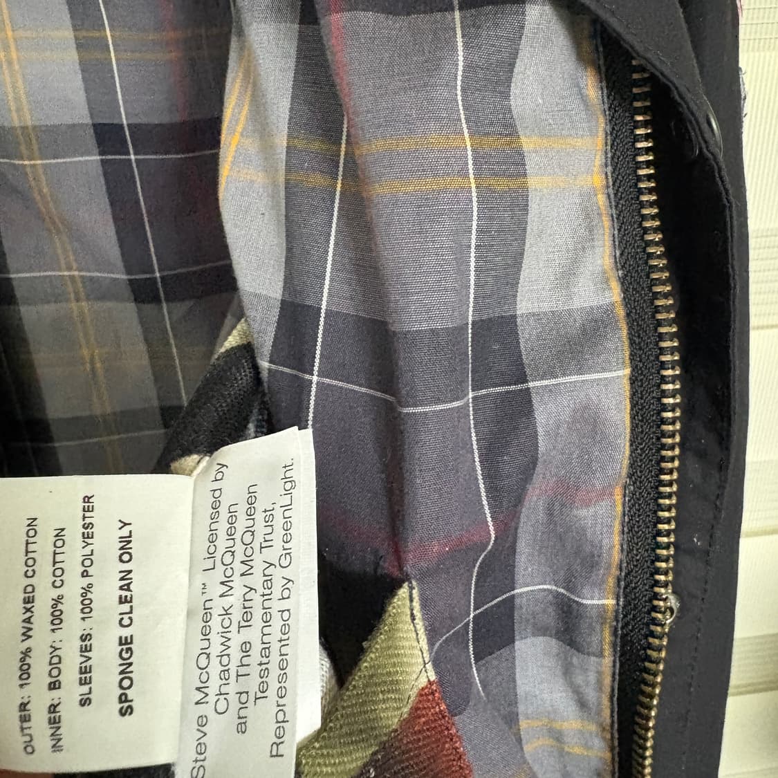 바버 인터내셔널 스티브 맥퀸 한정판 자켓 S(95-100) 상품이미지6