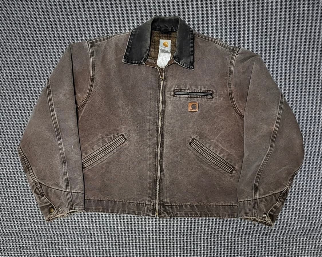 칼하트 디트로이트 자켓 j97 체스트넛 (L) 상품이미지7