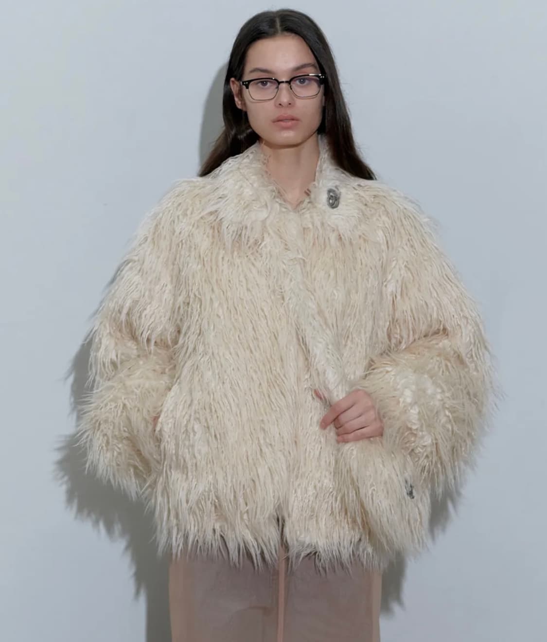 Faux Mongolian Jacket Raw 상품이미지3