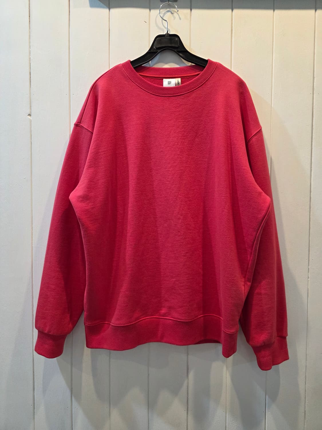 (남녀공용) 무지 빈티지 맨투맨  상품이미지1