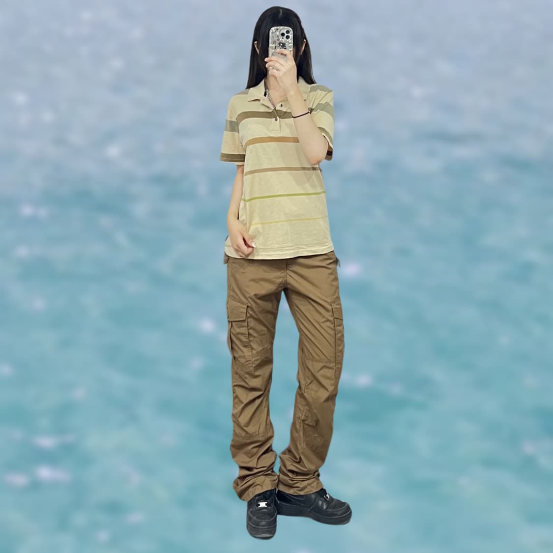 폴스미스 단가라 카라티셔츠 상품이미지1