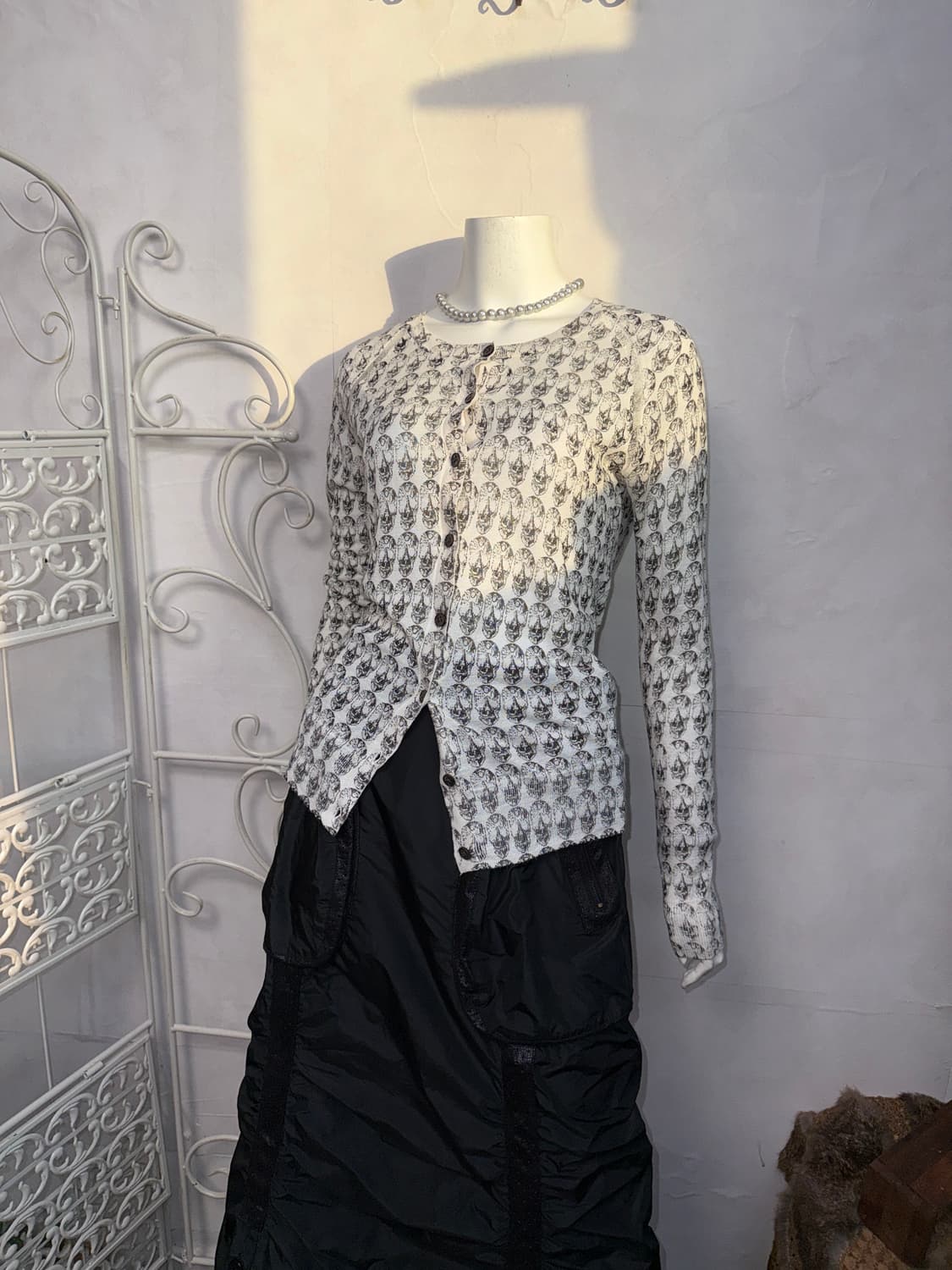 Zadig&Voltaire damaged skull linen cd 상품이미지7