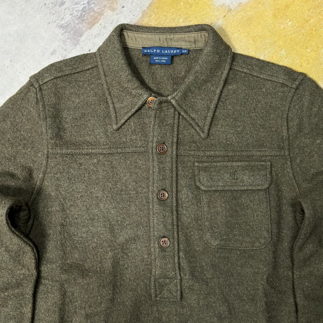 폴로랄프로렌 울 혼방 폴로 니트 s 상품이미지2