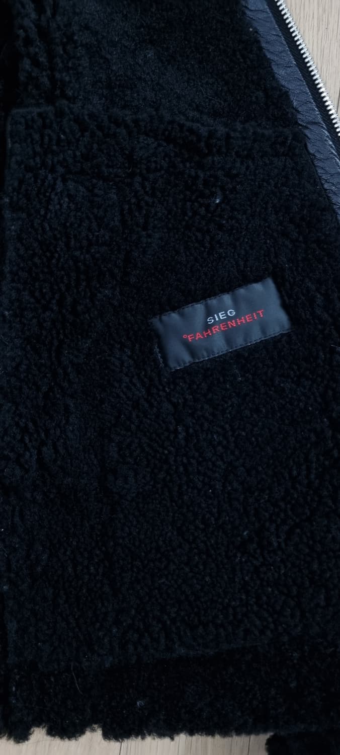 지이크 파렌하이트 리얼 양가죽,양모 무스탕 L _ 남성 M 추천 상품이미지9