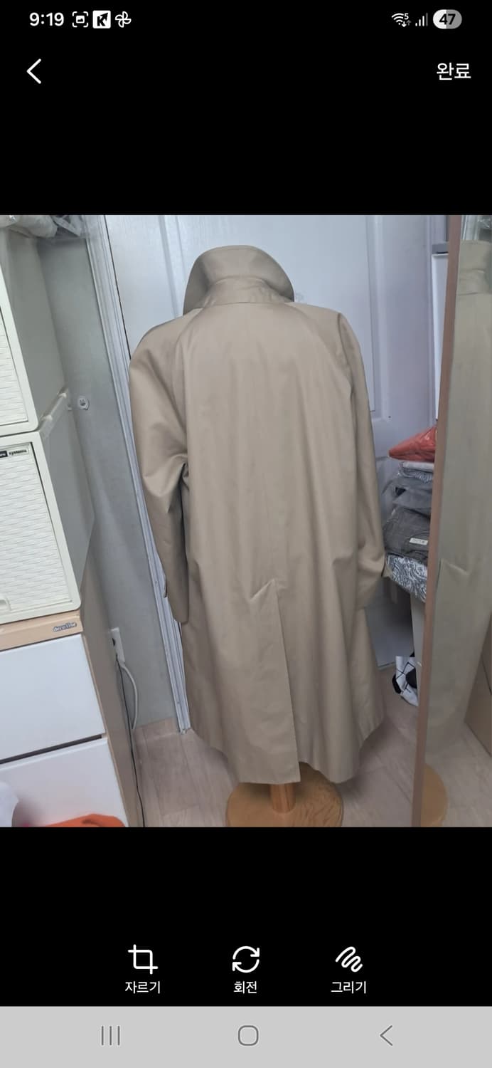 정품 버버리 빈티지 트렌치 코트48 SHORT(95~100) 상품이미지3