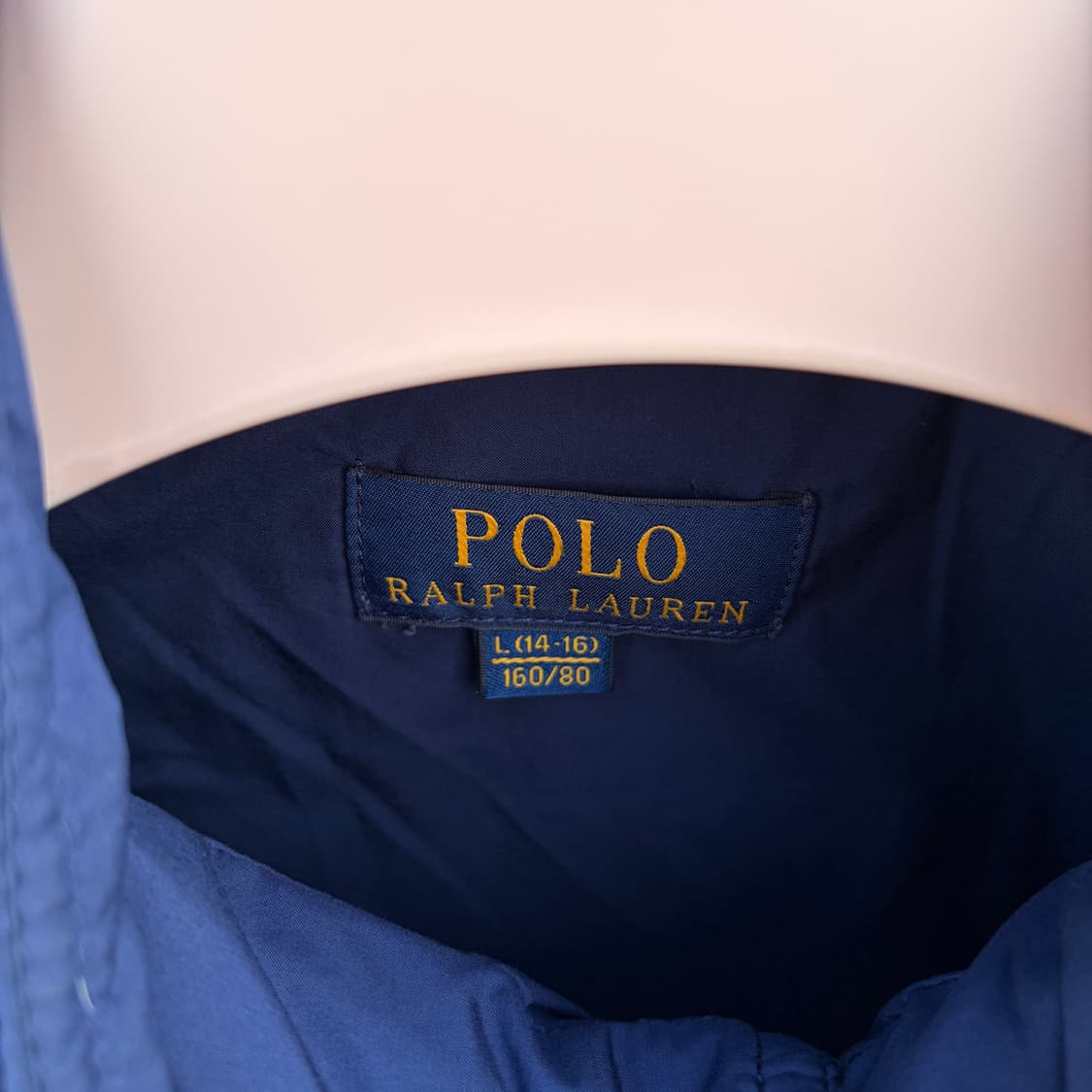S-M)폴로 랄프로렌 네이비 퀄팅 자켓 상품이미지5