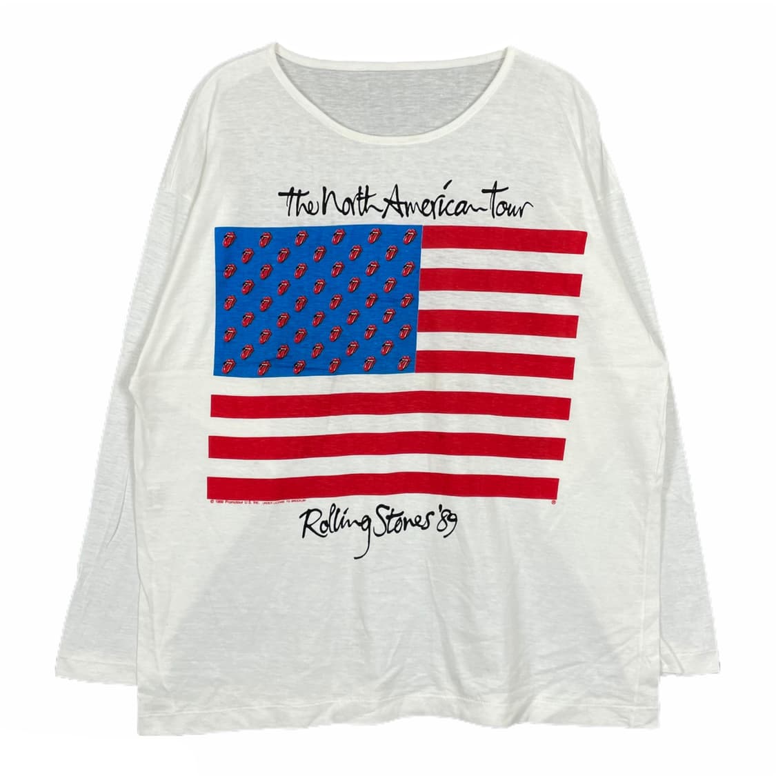 80s Rolling stones 롤링스톤즈 티셔츠 상품이미지1