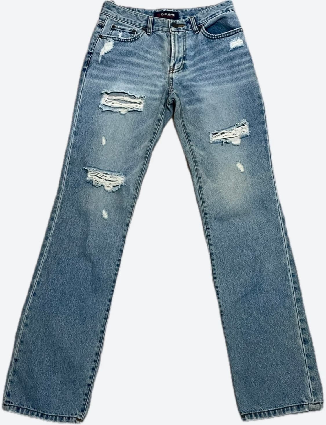 02C JEANS 디스트로이드 데님 팬츠 상품이미지1