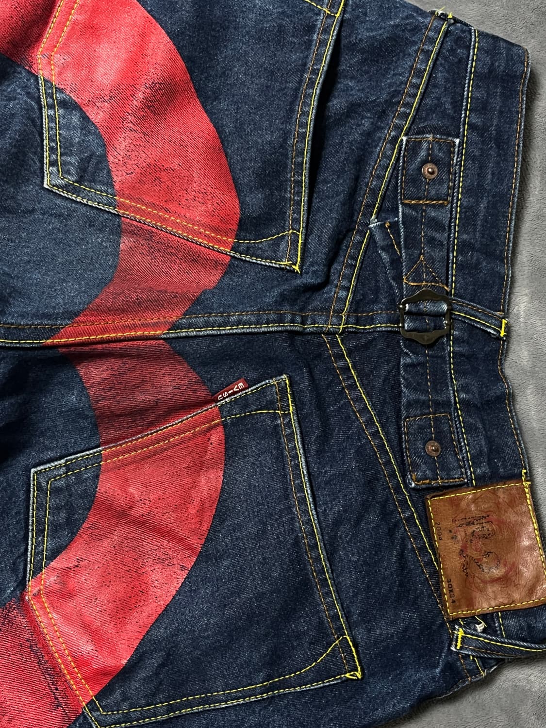 Evisu Japan No.2 Daicock 빅 프린팅 팬츠 상품이미지5