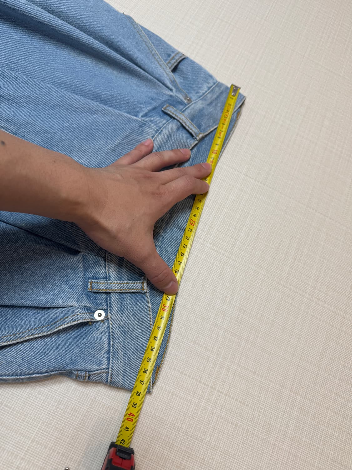 헤드메이너 4플리츠 데님 상품이미지4