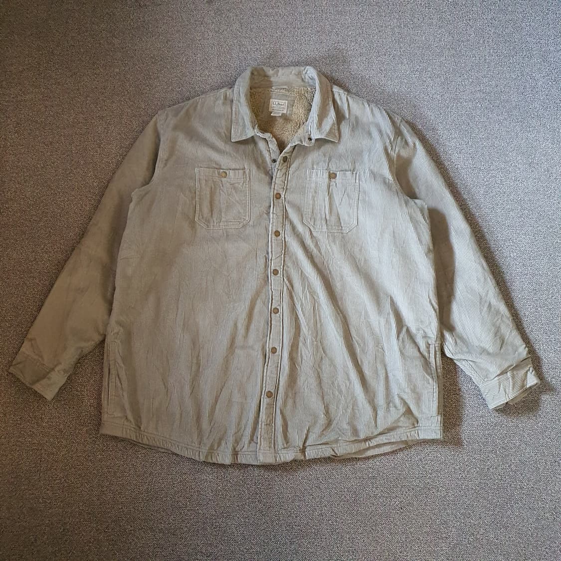 L.L.Bean 코듀로이 셰르파 셔츠 자켓  no.35 상품이미지1