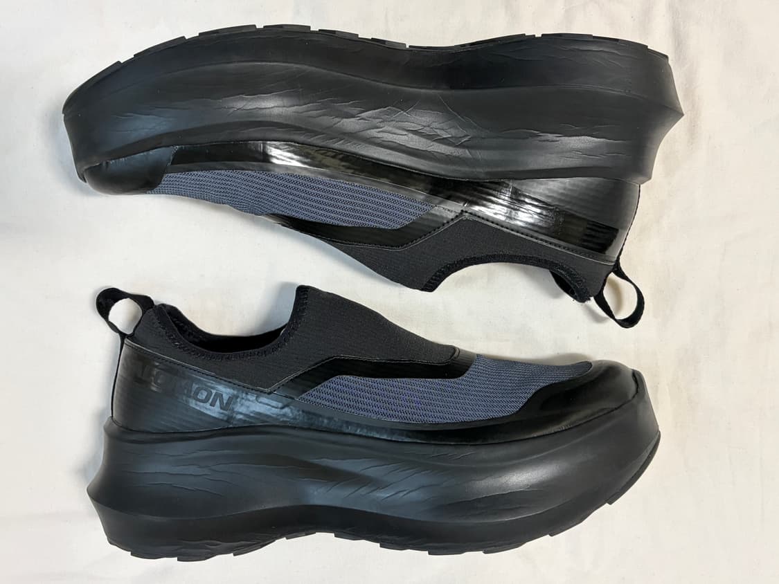 살로몬 x 꼼데가르송 슬립온 플랫폼 블랙  CDG x SALOMON 상품이미지2
