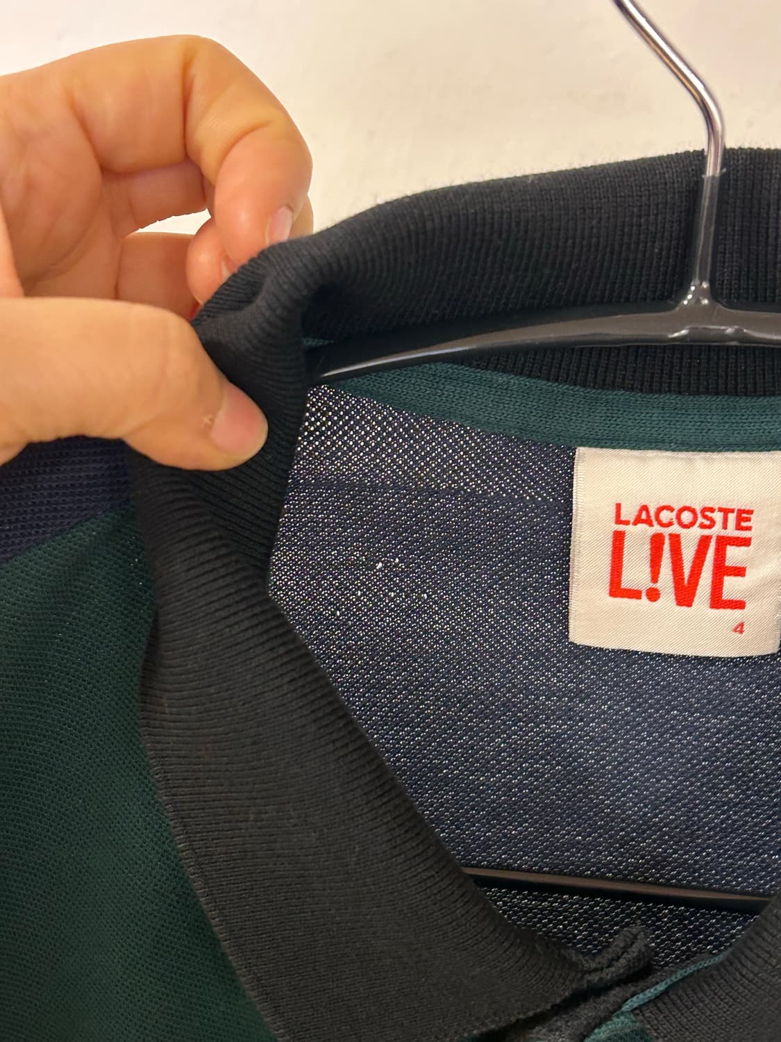 라코스테 LIVE 카라티셔츠 4 (실측 남성 90-95) 상품이미지8