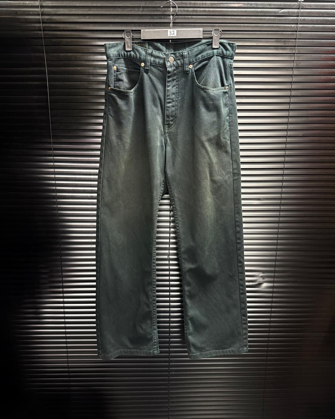 리바이스 512 세미 와이드 팬츠 바지 32 블랙 워크 화이트탭 빈티지 상품이미지5