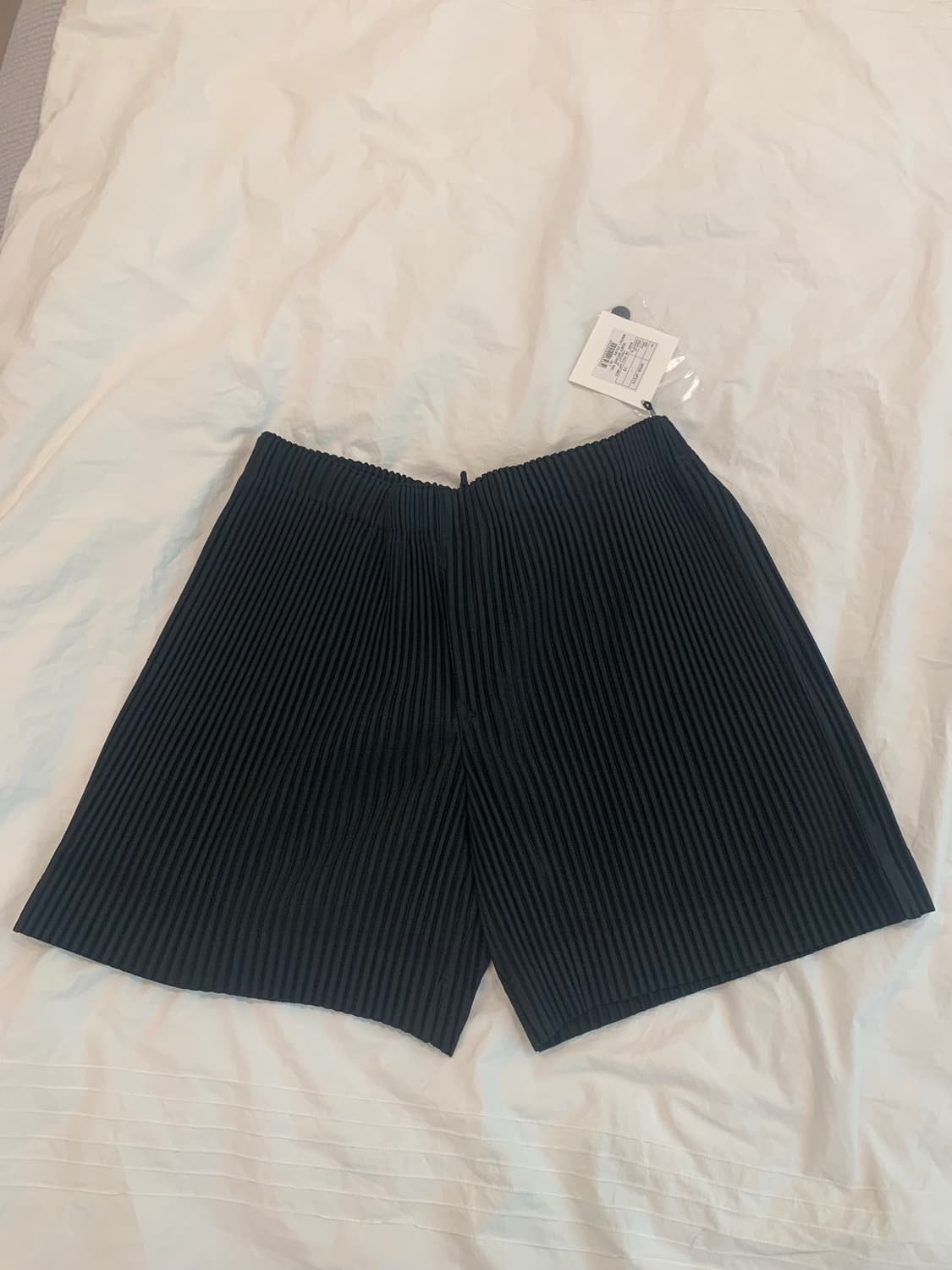 옴므플리세 블랙 마이크로 쇼츠 25년7월 먼슬리 jf074 새상품 상품이미지2