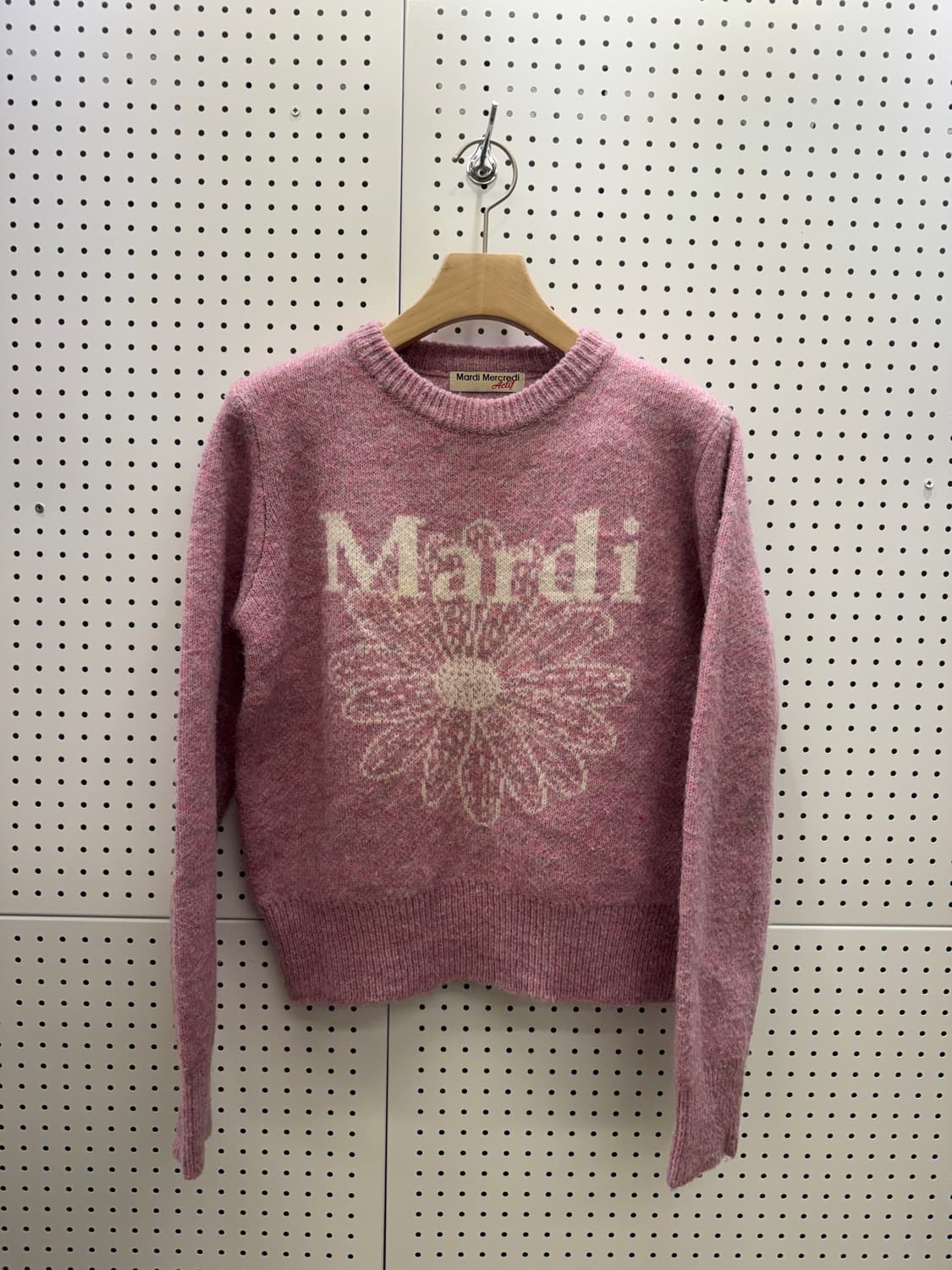 마르디 메크르디 데이지 로고 니트 U481 상품이미지2