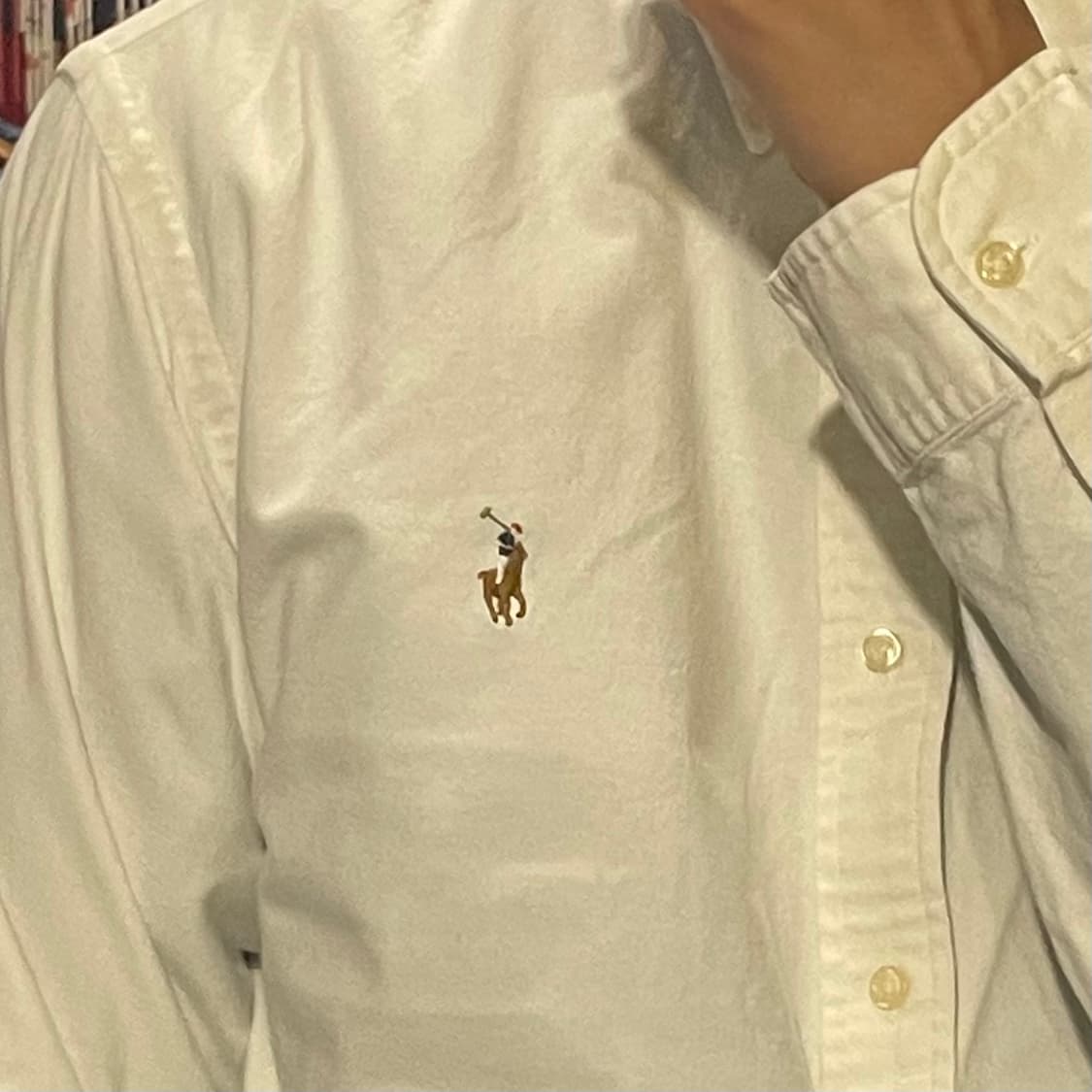 [IM] Polo 폴로랄프로렌 화이트 긴팔셔츠 상품이미지6