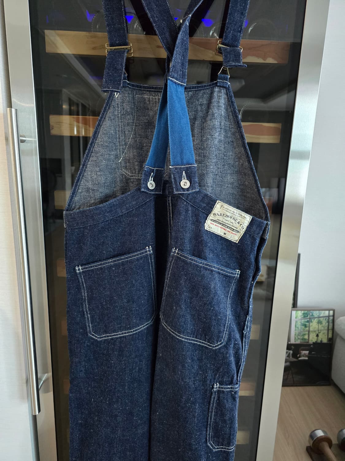WAREHOUSE 웨어하우스 Lot1093 오버롤 34사이즈입니다. 상품이미지3