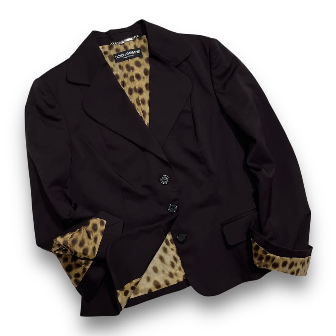 Dolce & Gabbana Leopard Pattern Blazer 상품이미지2