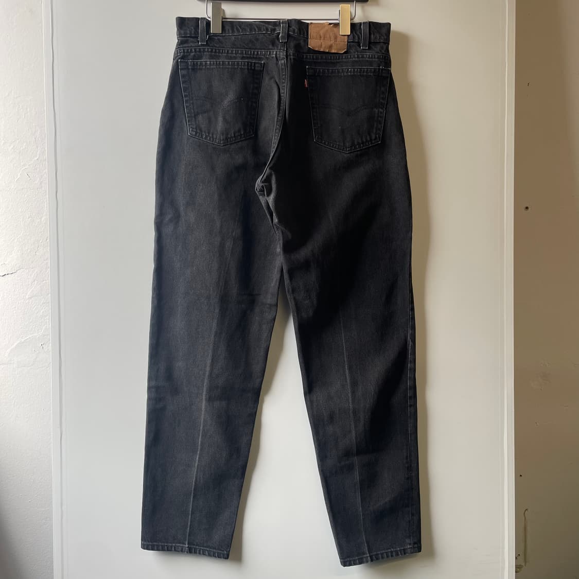 90s 리바이스 550 흑청 데님팬츠 상품이미지6