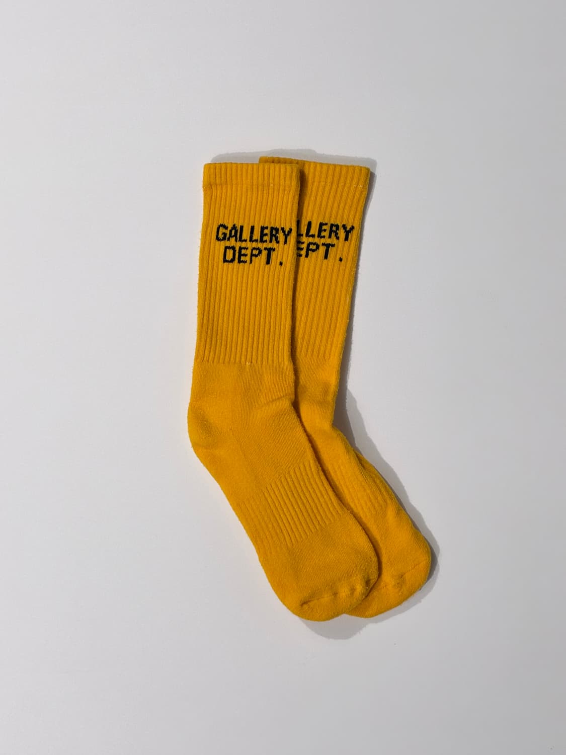 갤러리 디파트먼트 로고 삭스 양말 옐로우 M/L사이즈 상품이미지3