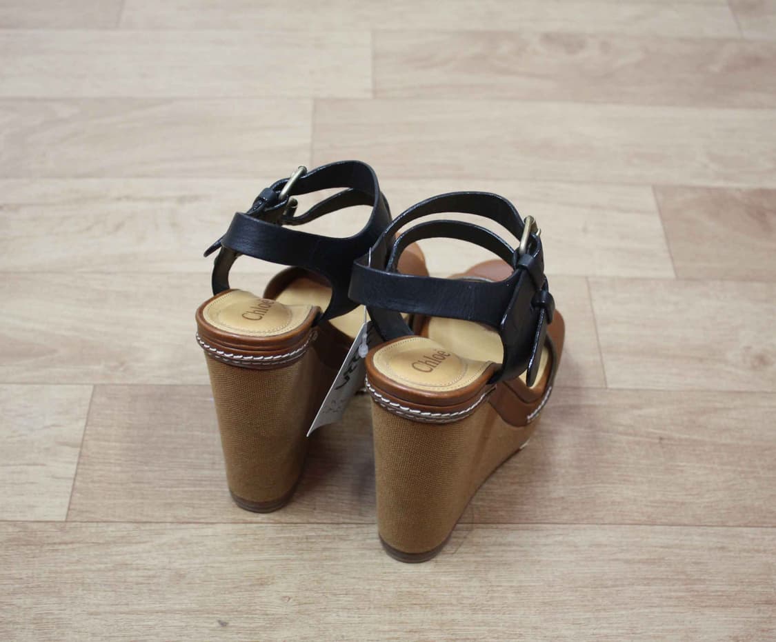 S-2237/끌로에 정품 여성용 웨지 샌들 상품이미지2