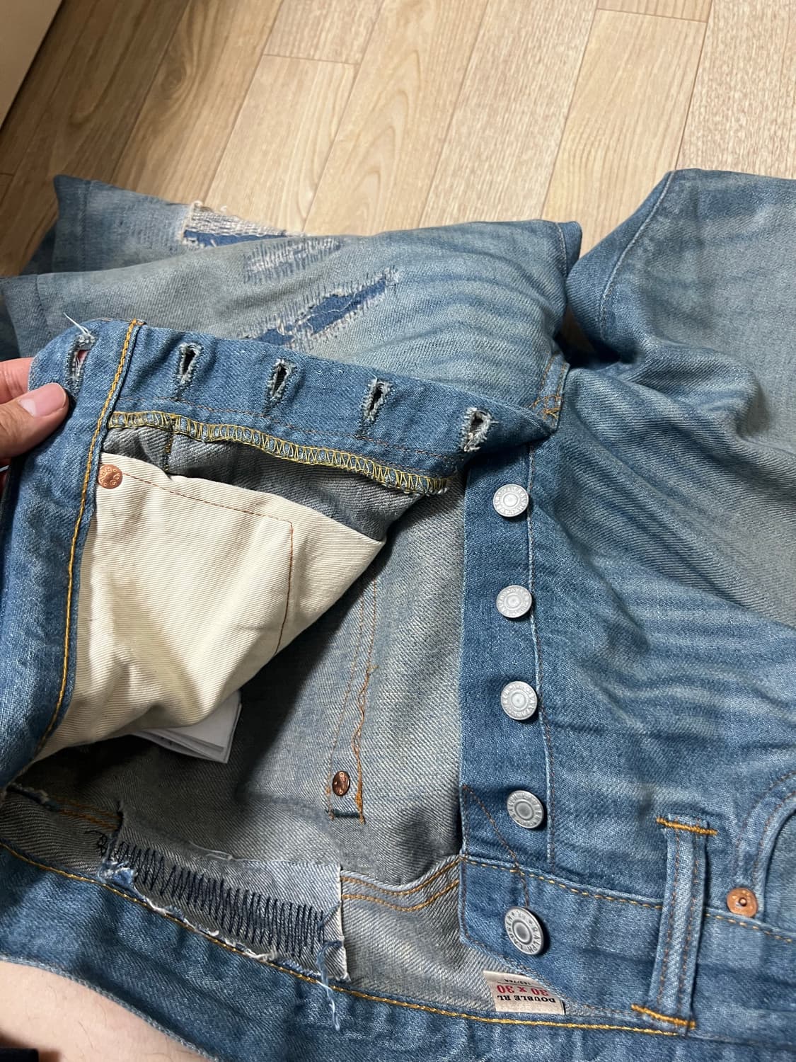 RRL 빈티지파이브포켓 플레인필드 30*30 상품이미지6