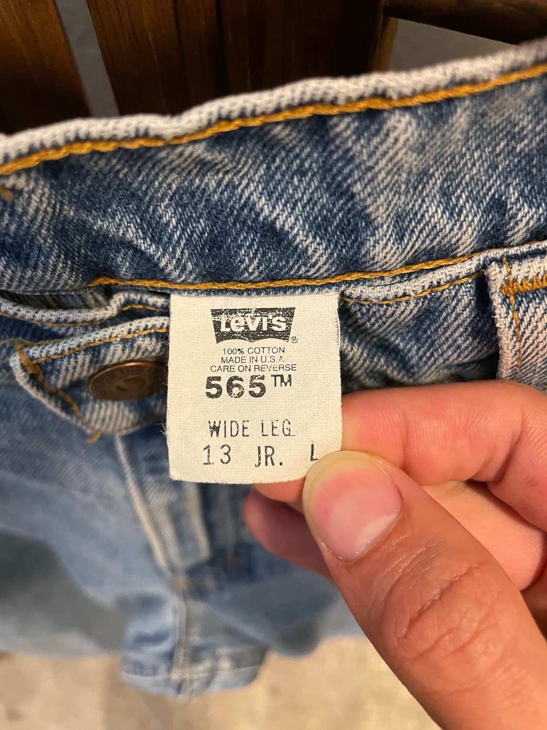 90S LEVI’S 565 USA 팬츠 상품이미지3