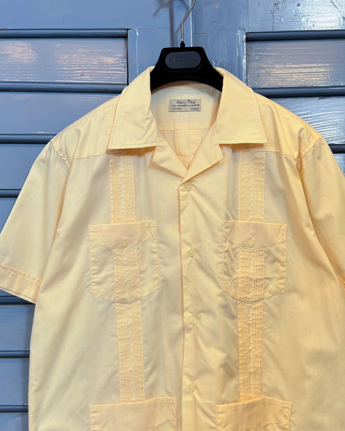 Navy Flag Cuba Shirt 상품이미지2