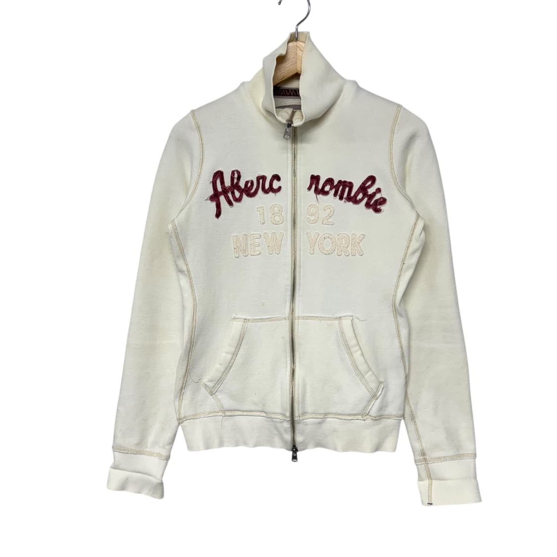 아베크롬비 아치로고 풀오버 집업 상품이미지1