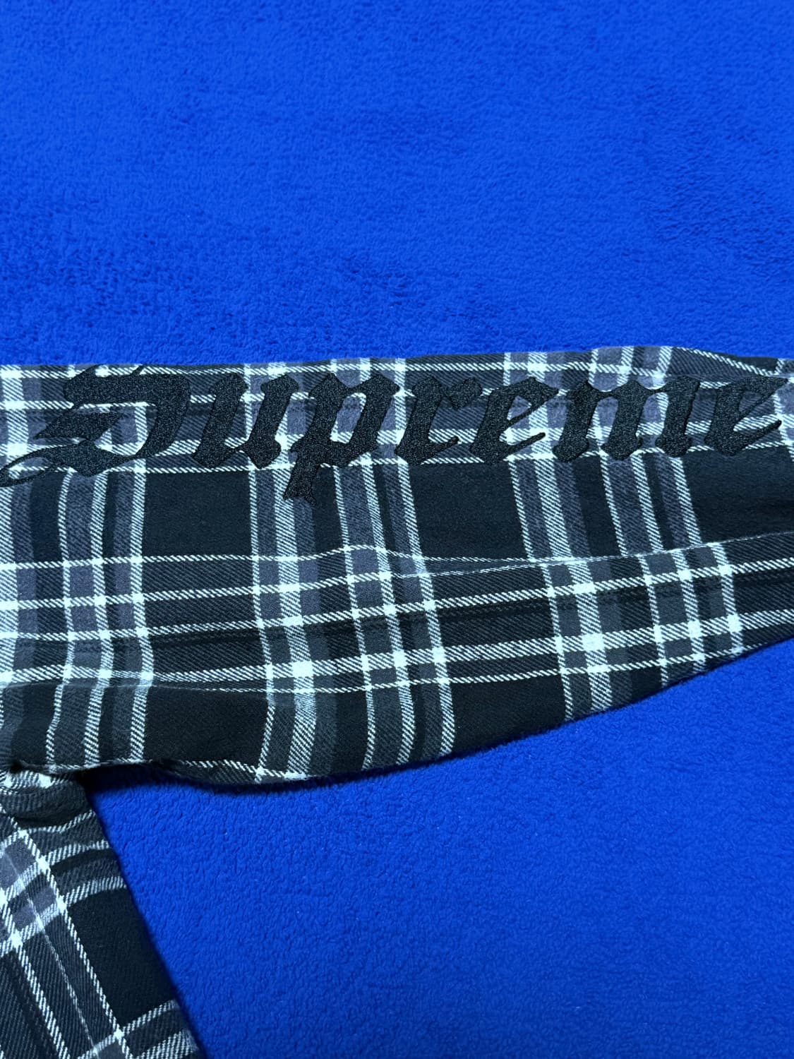 슈프림 올드 잉글리쉬 플란넬 셔츠 상품이미지3