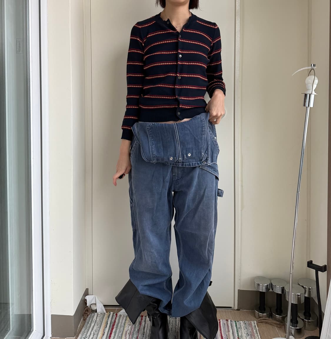 꼼데가르송 트리콧 가디건 상품이미지5