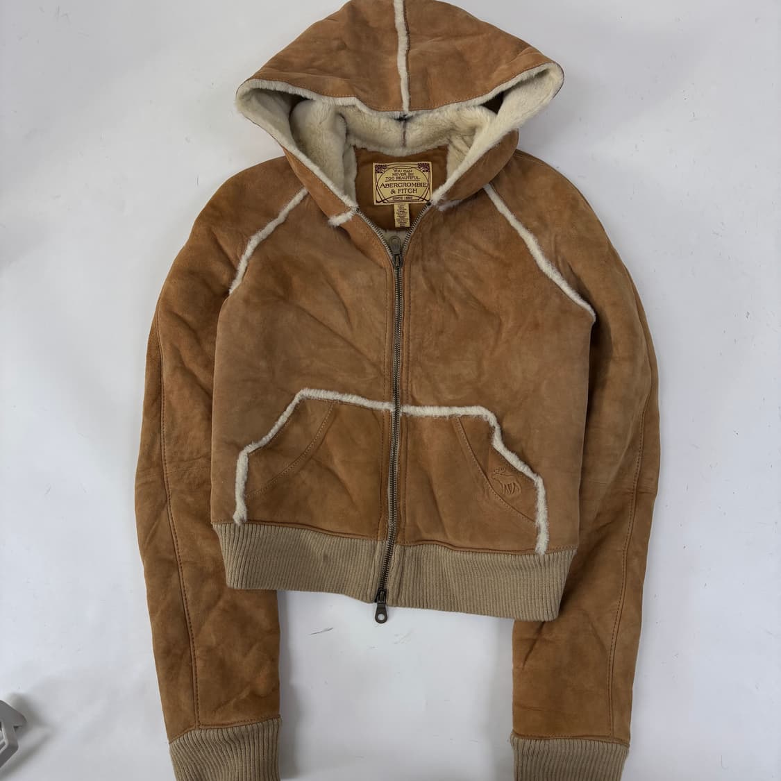 아베크롬비 스웨이드 무스탕 상품이미지4