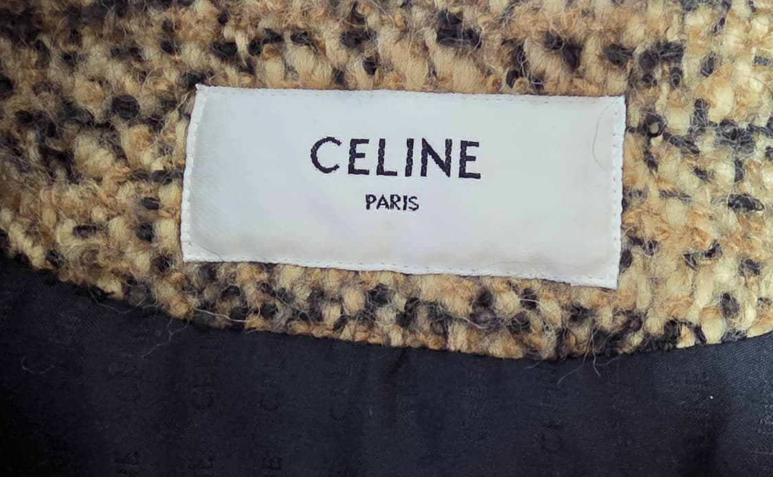 셀린느 Celine 트위드 오버사이즈 여성  가디건 34사이즈!! 상품이미지5