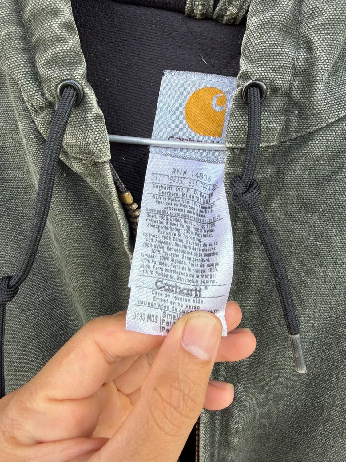 칼하트 j130 모스 상품이미지3