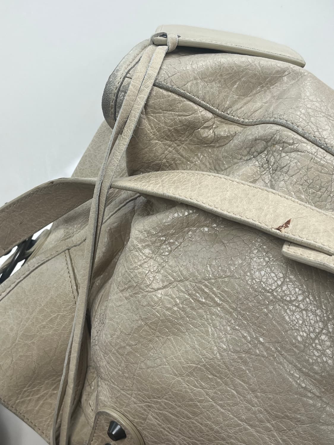 발렌시아가 모터백 베이지 라지 상품이미지8