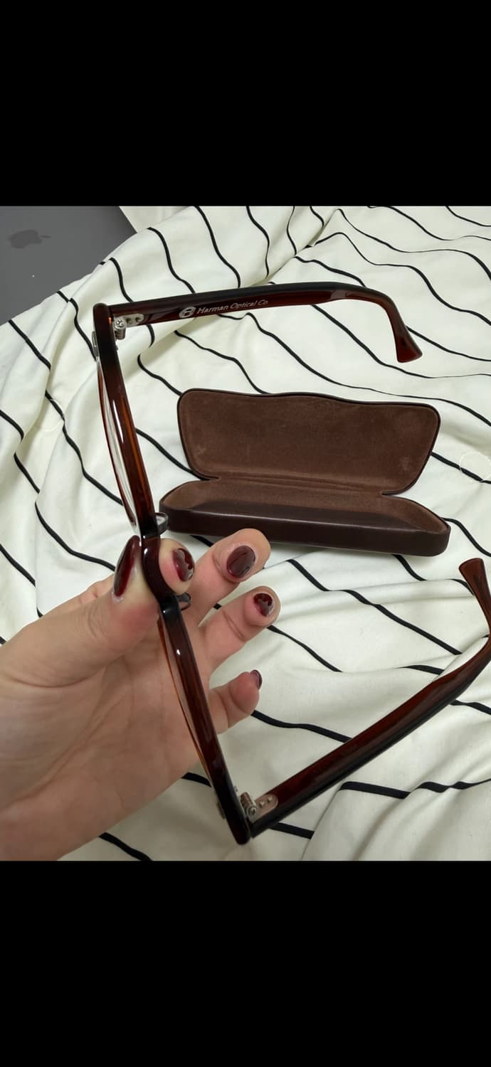 하만옵티컬 월리스 브라운 46 사이즈 상품이미지4