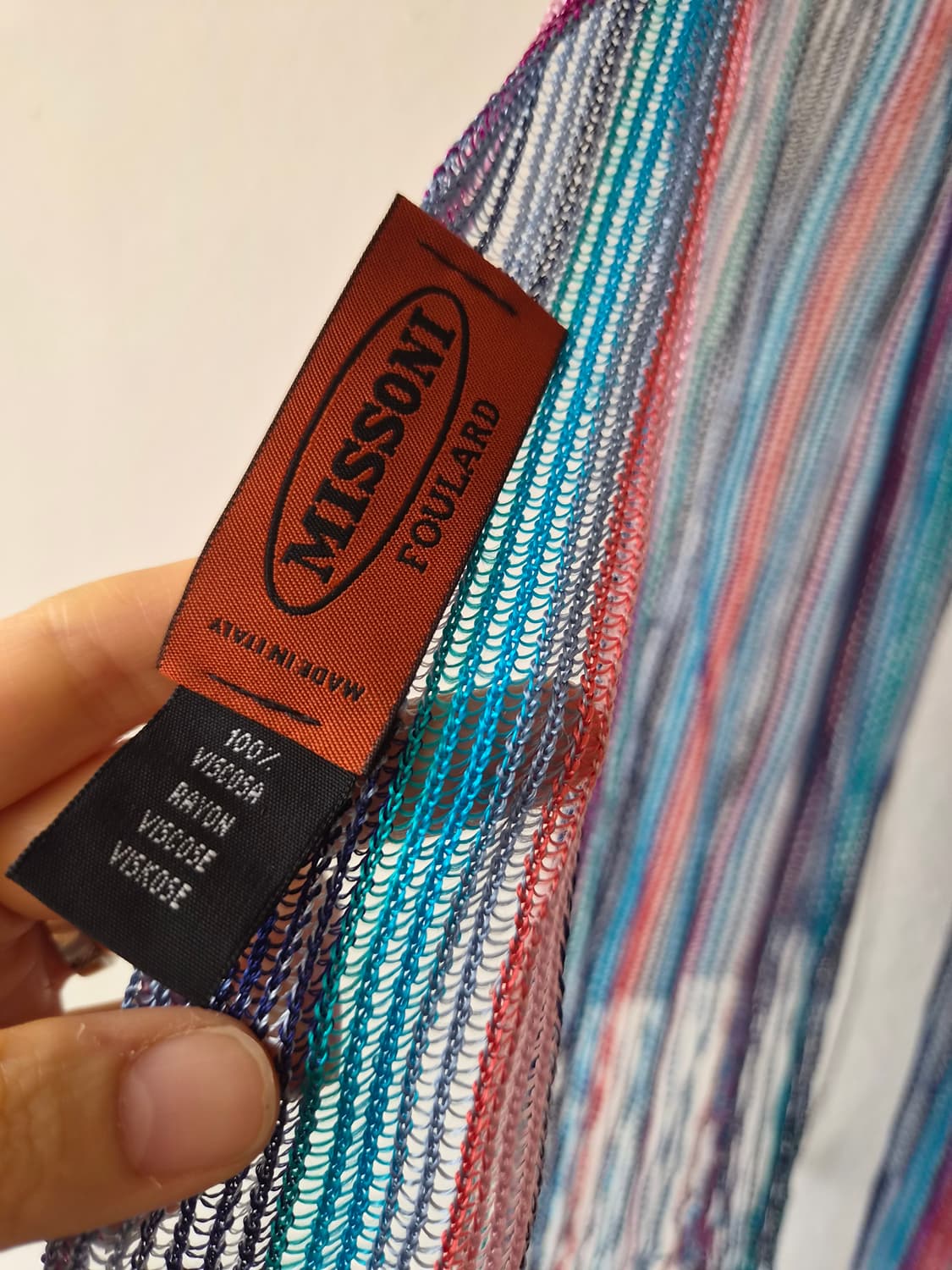 미쏘니 멀티컬러 니트 스카프 상품이미지10