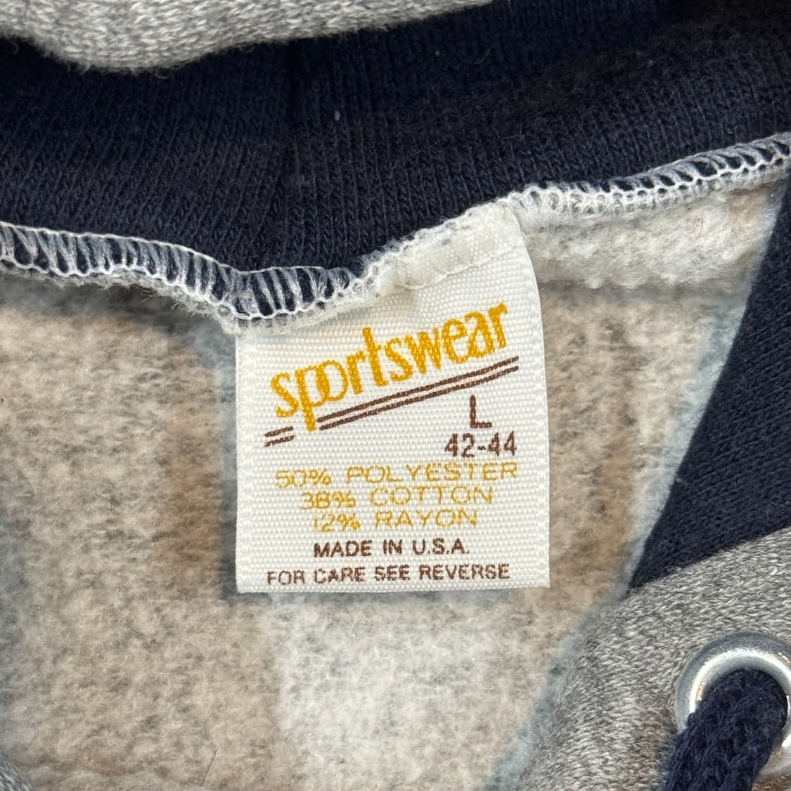 L) USA 빈티지 스웻 후드티 상품이미지6