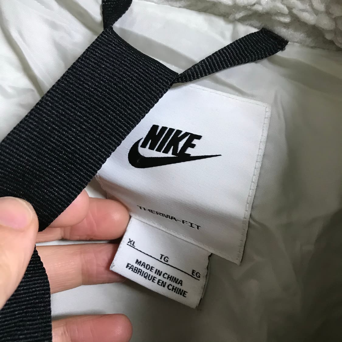 나이키 신형라인 후리스 누빔 패딩점퍼 상품이미지3