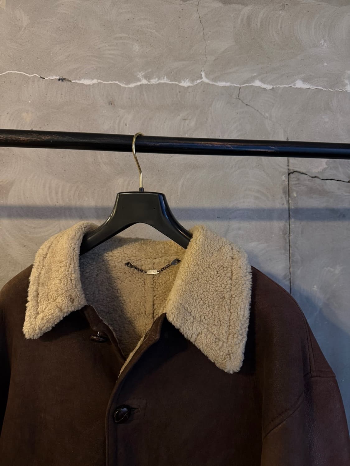 VTG 시어링 레더 자켓 100 상품이미지10